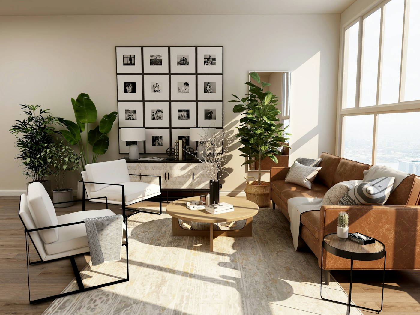 Sunlit interior from the Luma sample property collection